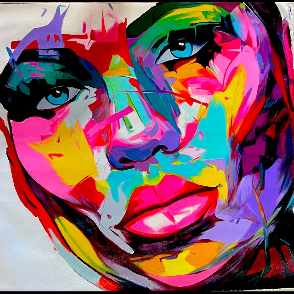 Original paint 48”x48” Santiago